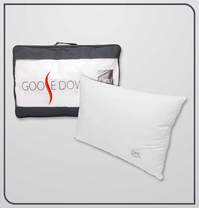 Serta Goose Down Pillow 50%